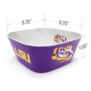 LSU Melamine Large Party Bowl